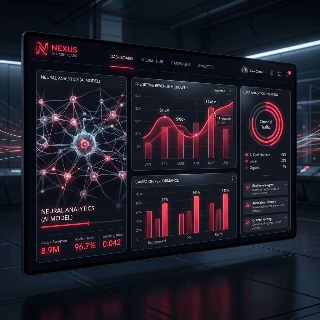 Zerovex AI Enterprise Solution Dashboard